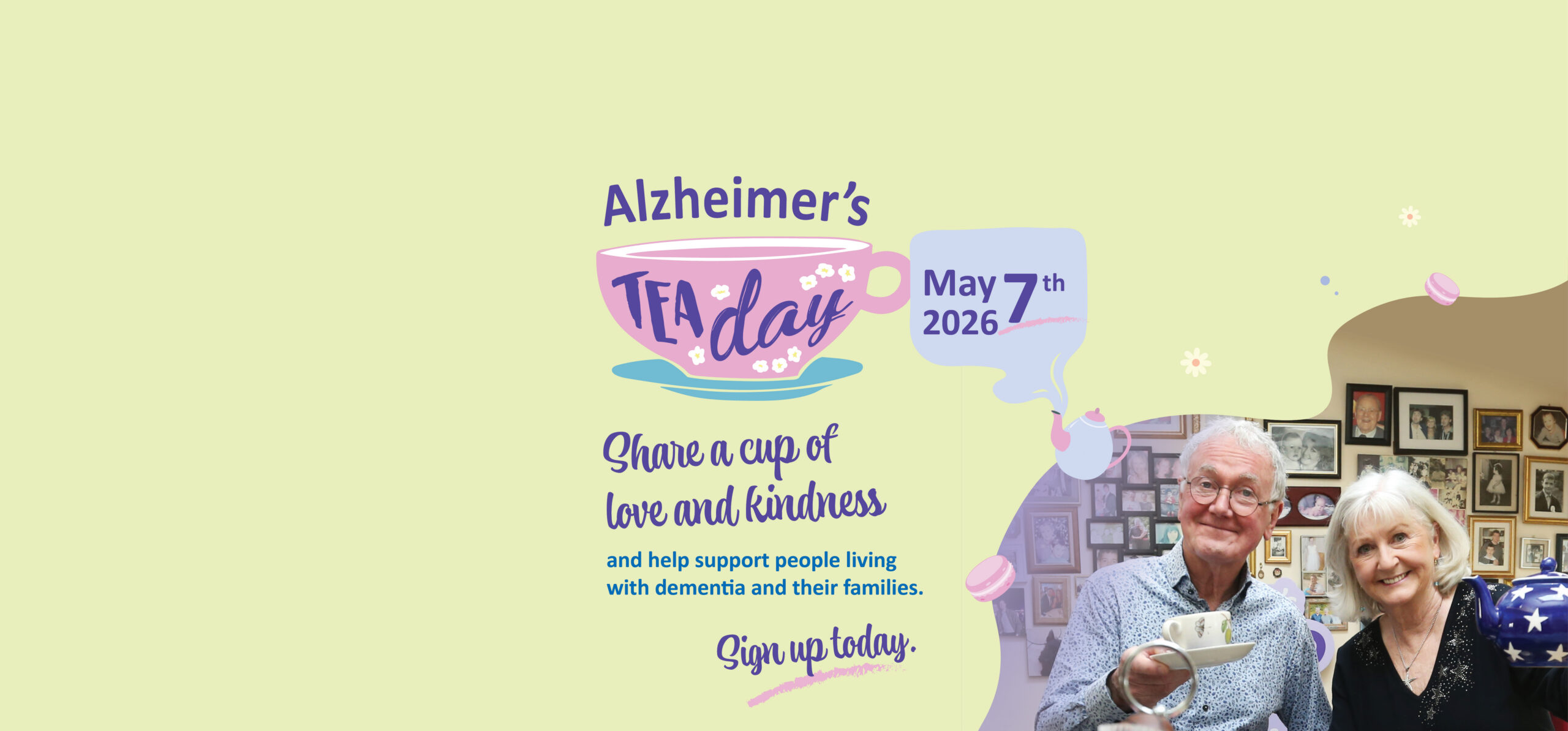 Alzheimer's Tea Day promotional image
