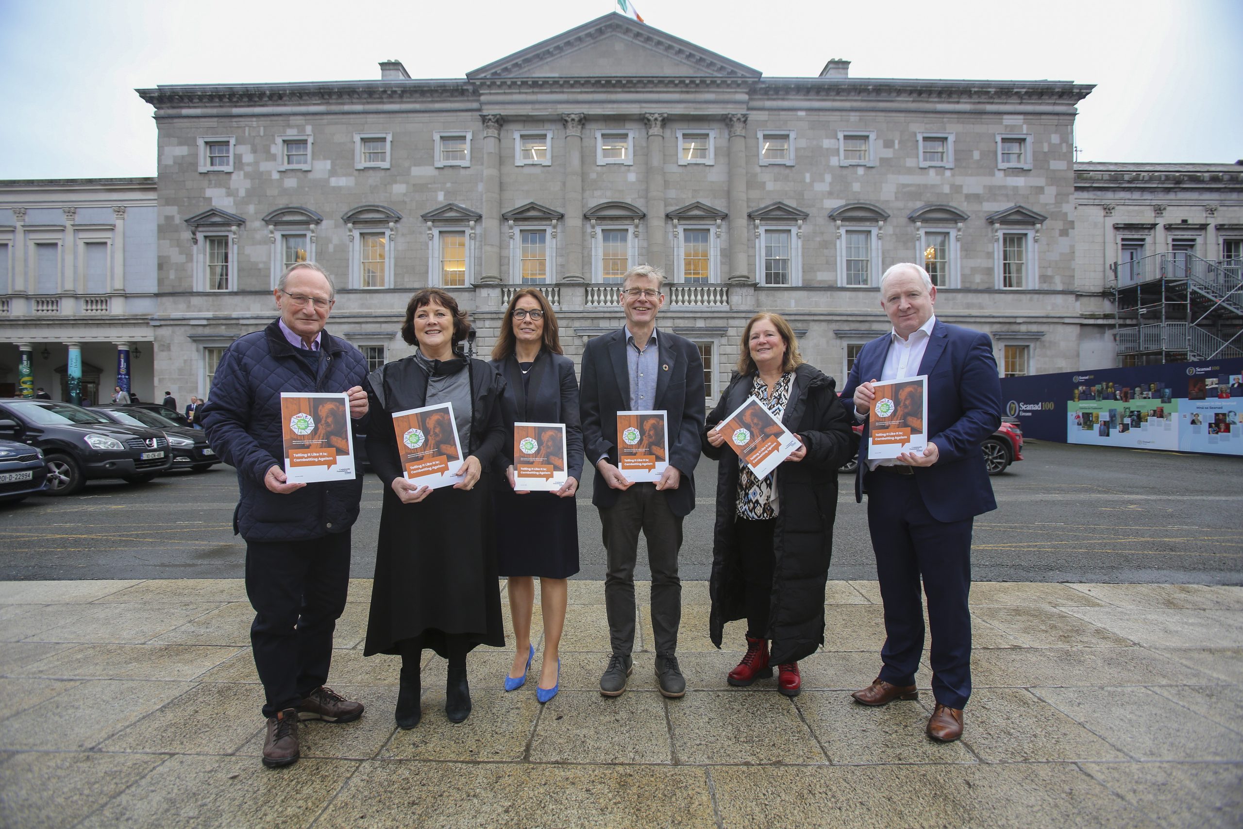 CEOs of the Alliance of Age Sector NGOs at Leinster House on January 25th
