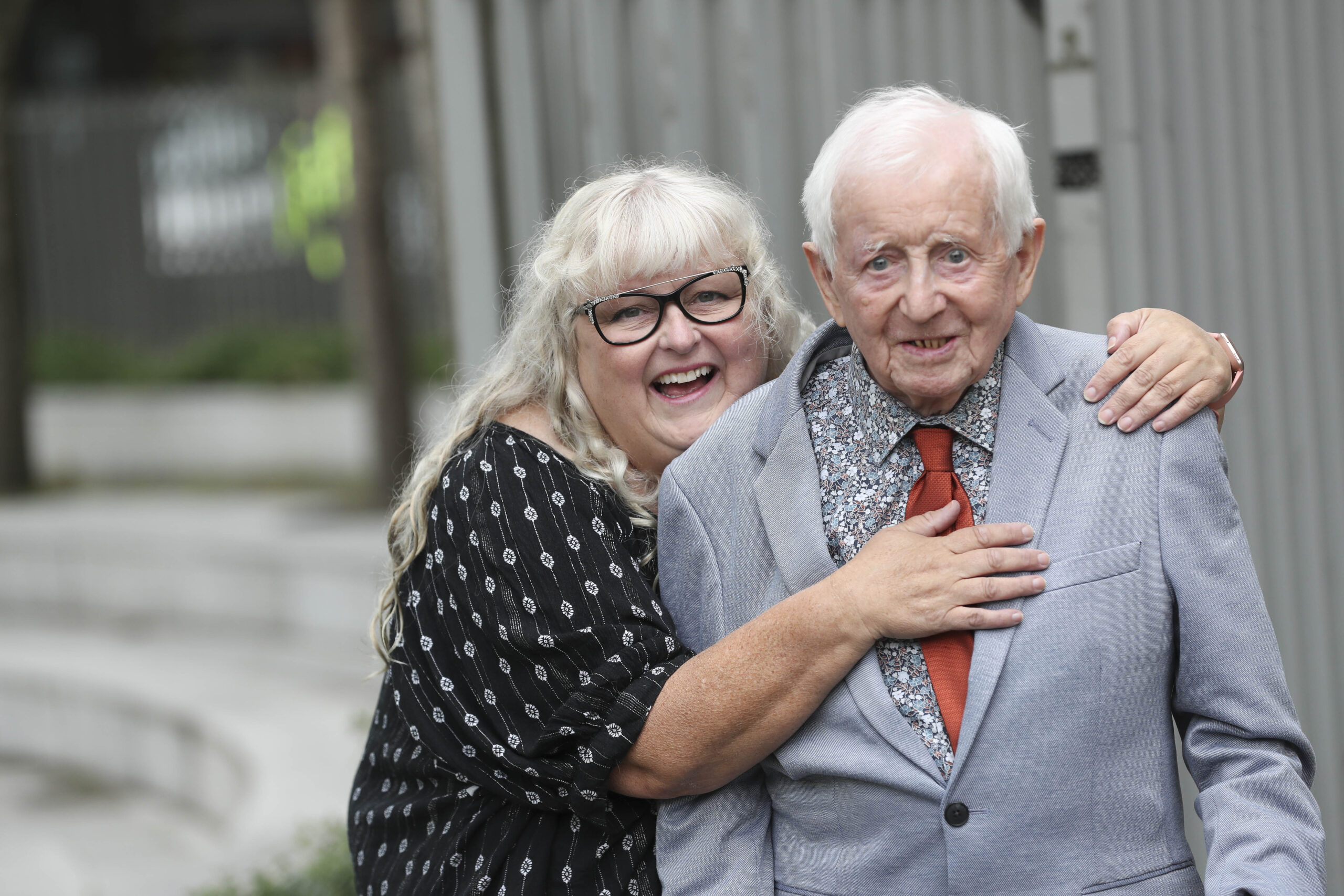 Alzheimer's Memory Walk Ambassador Teena Gates pictured with her father, Terry