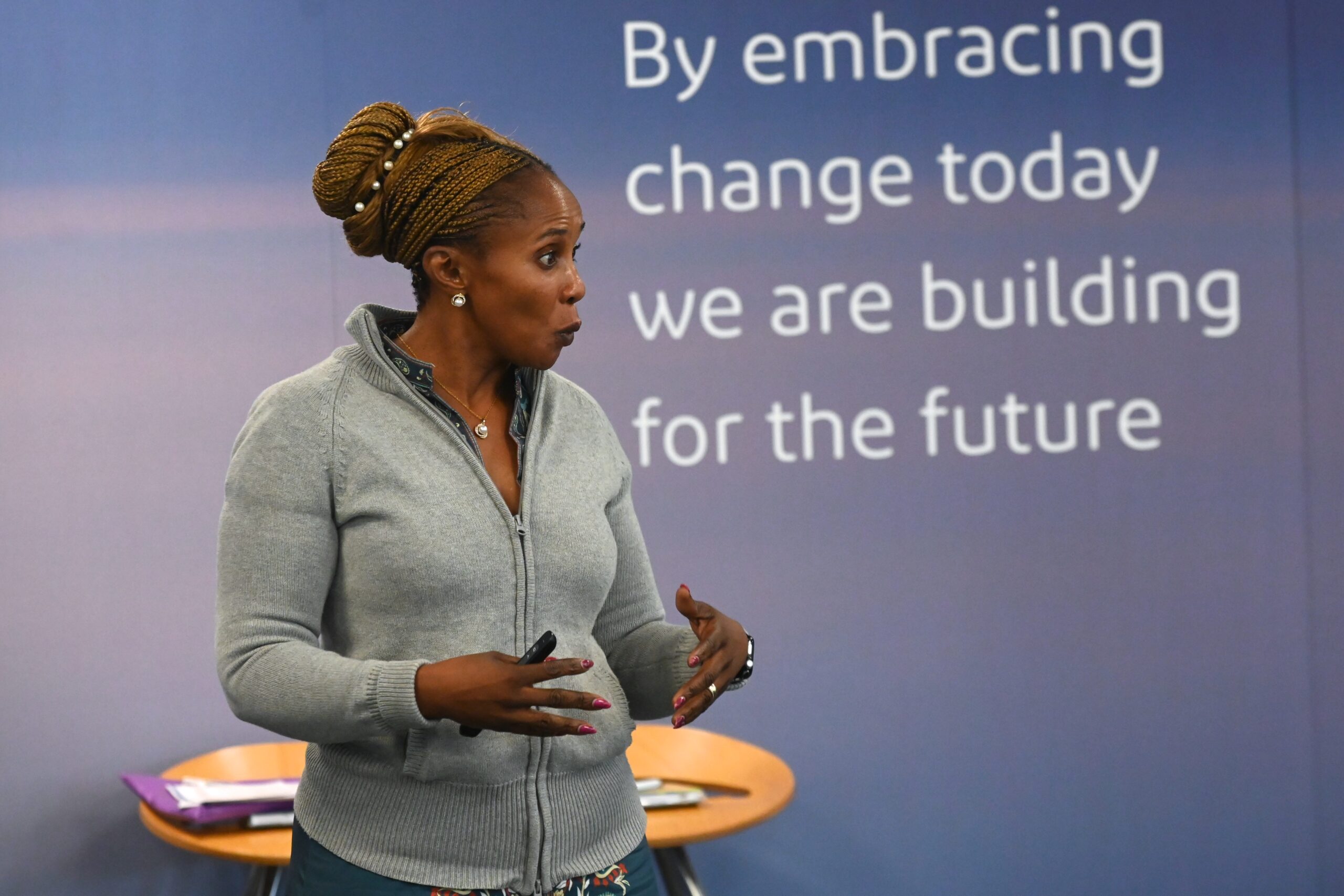 Angelica Kayode at Aer Lingus Training